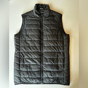 Only & Sons Medium Black Puffer Vest